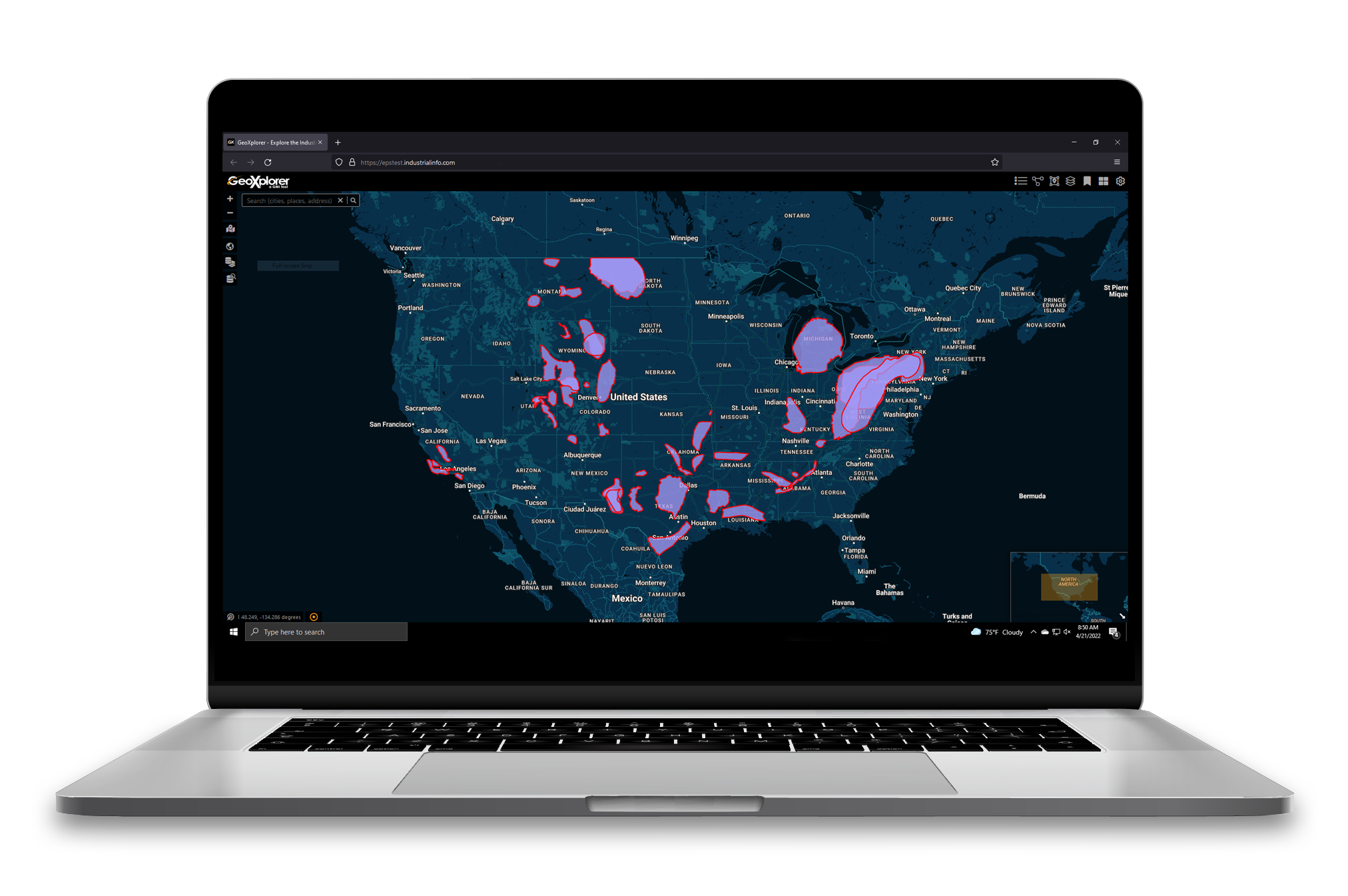 GeoXplorer | Industrial Info Resources