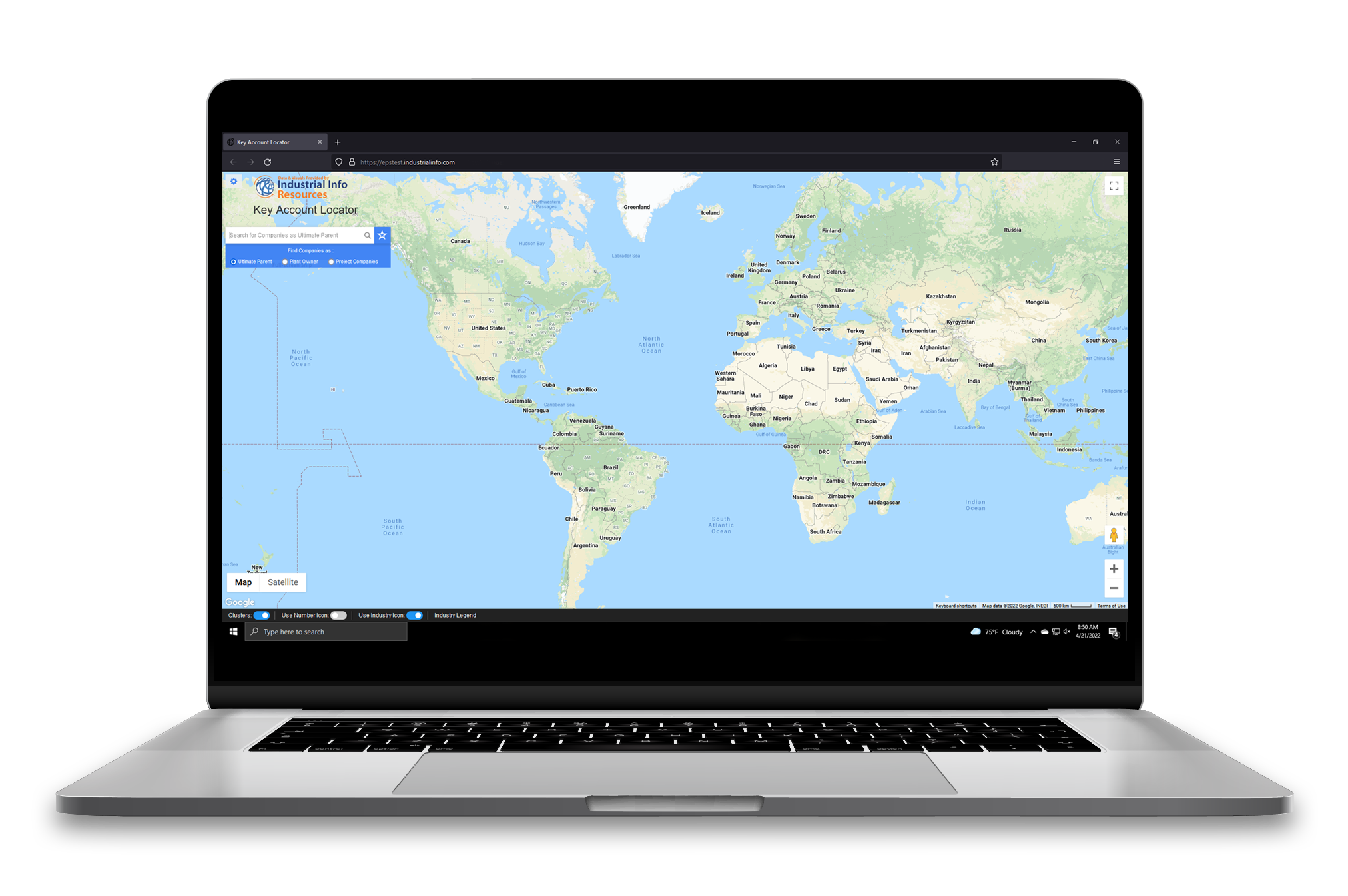 Key Account Locator | Industrial Info Resources